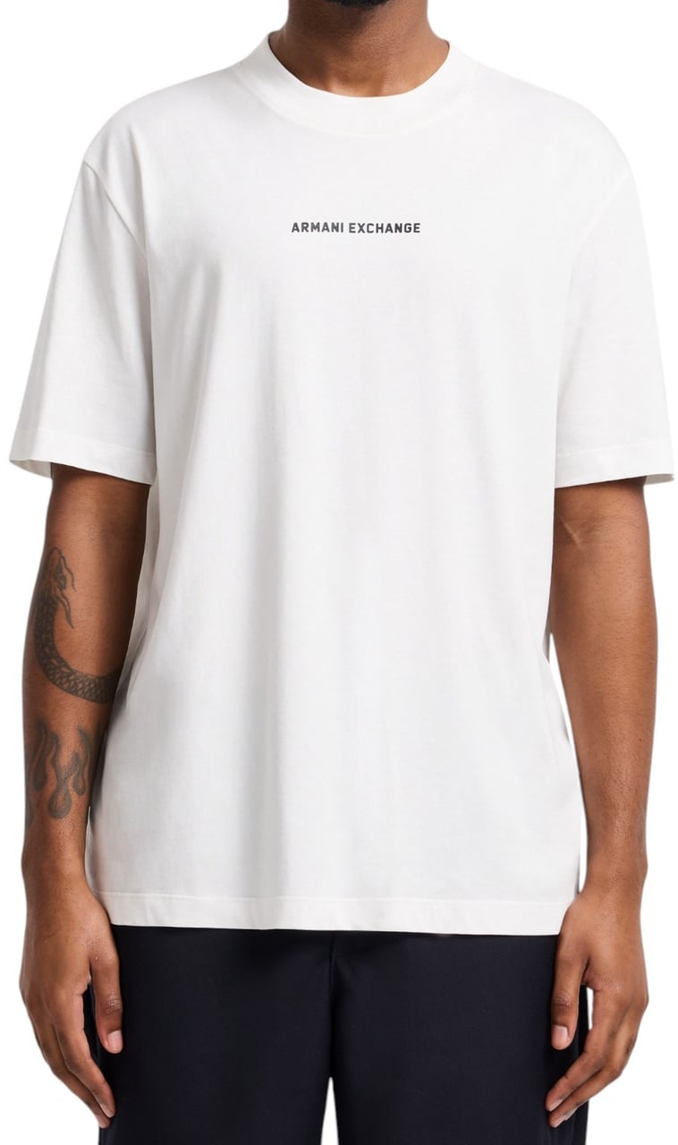 Armani Exchange Heren T-shirt Wit