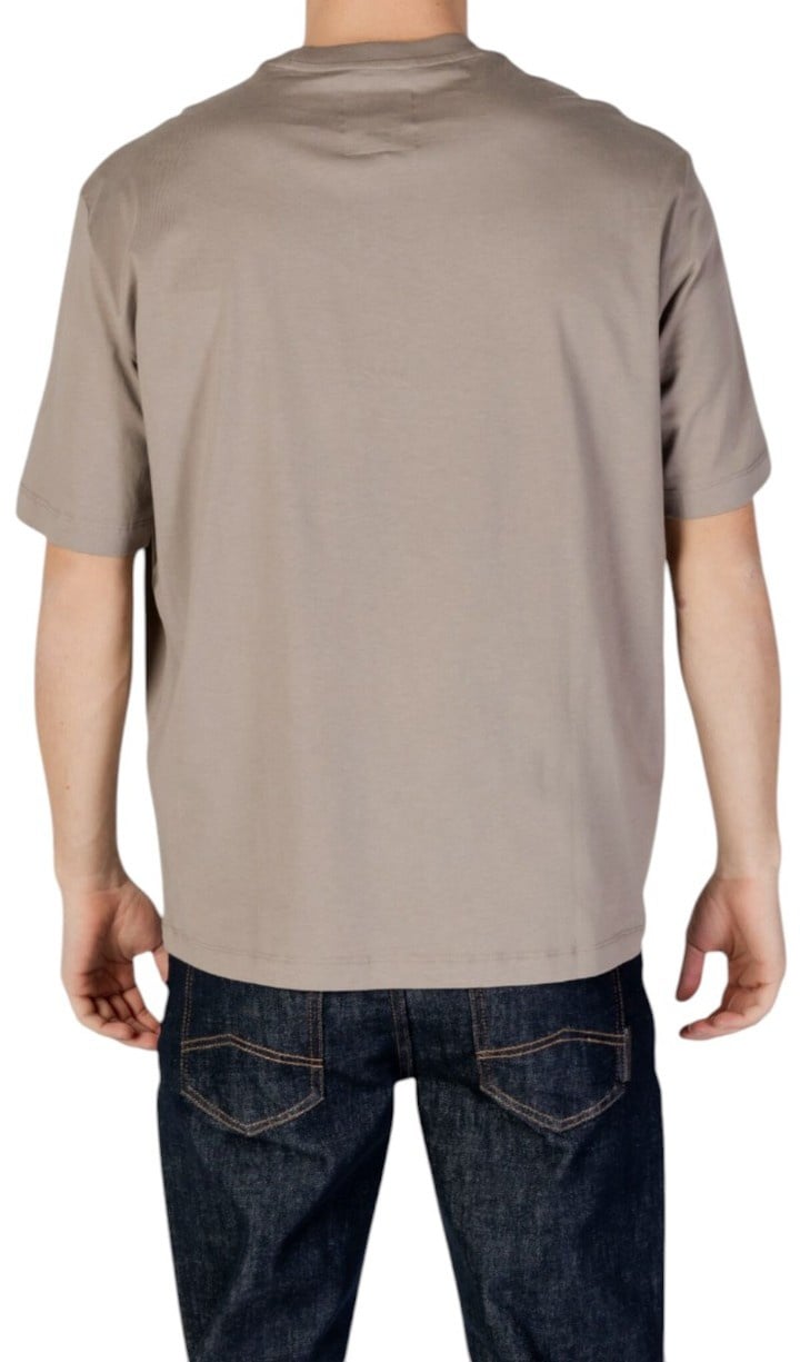 Armani Exchange Heren T-shirt Bruin