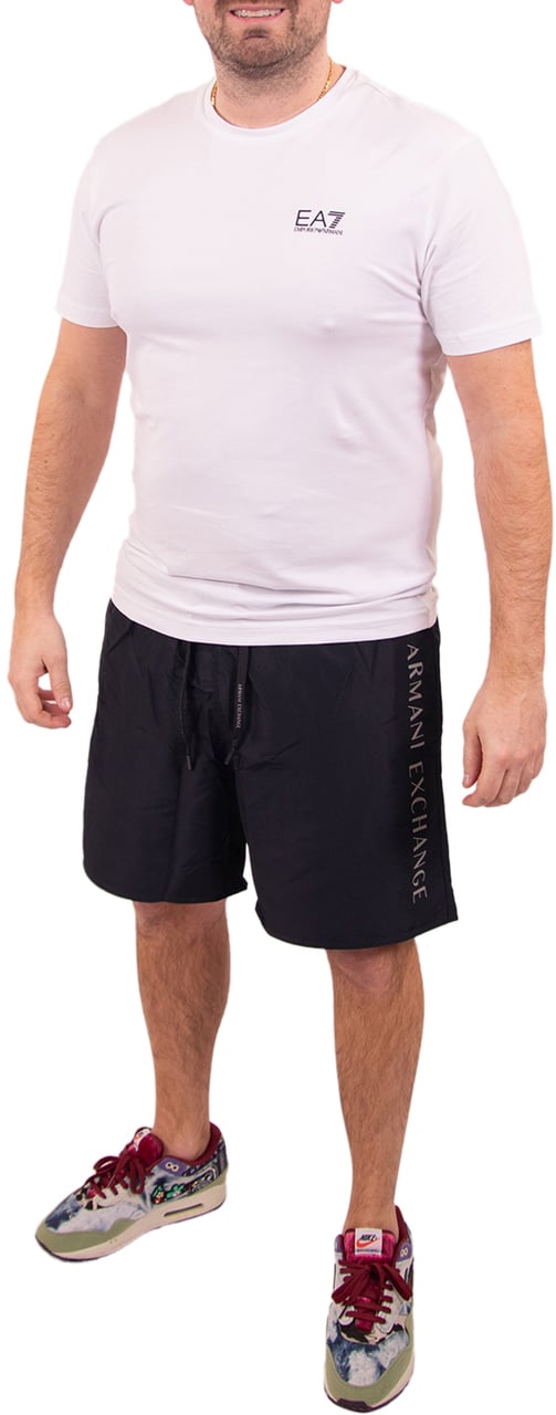 Armani Exchange Boxer Beachwear Blauw