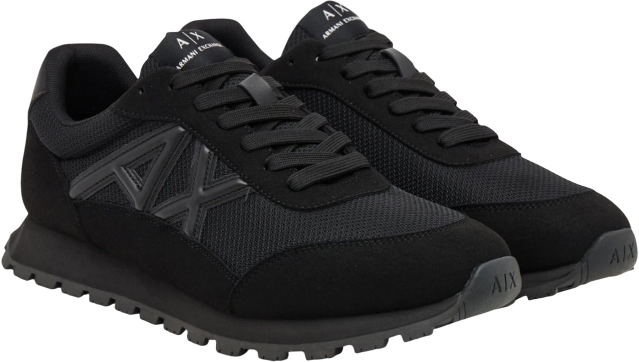 Armani Exchange Heren Sneakers Zwart