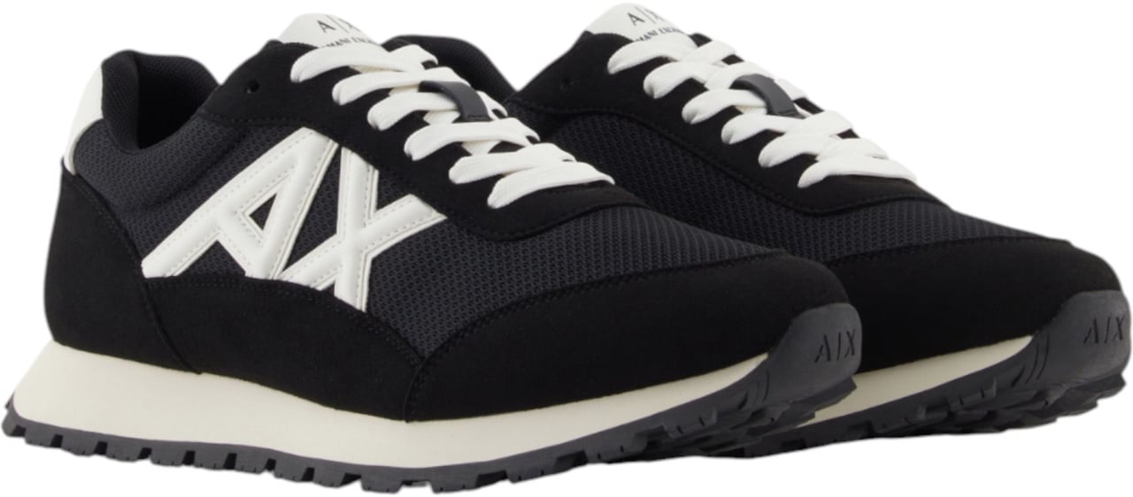 Armani Exchange Heren Sneakers Zwart