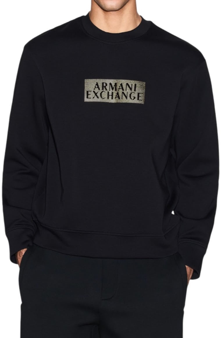 Armani Exchange Heren Trui Zwart