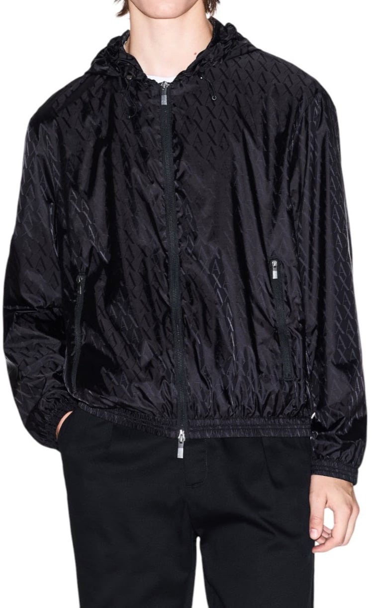 Armani Exchange Heren Jas Zwart