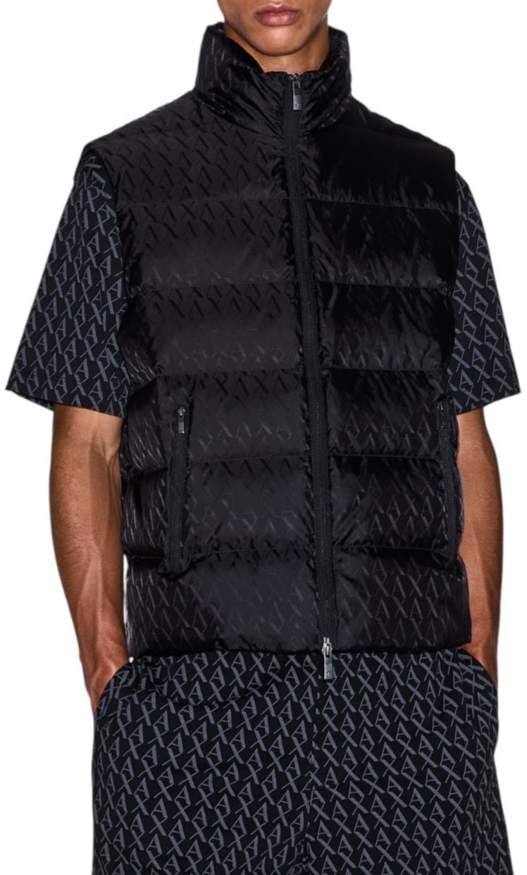 Armani Exchange Heren Bodywarmer Zwart