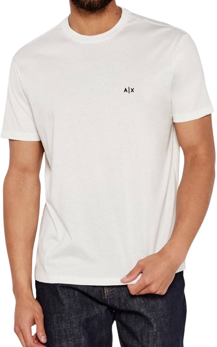 Armani Exchange Heren T-shirt Wit