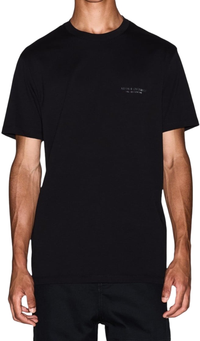 Armani Exchange Heren T-shirt Zwart
