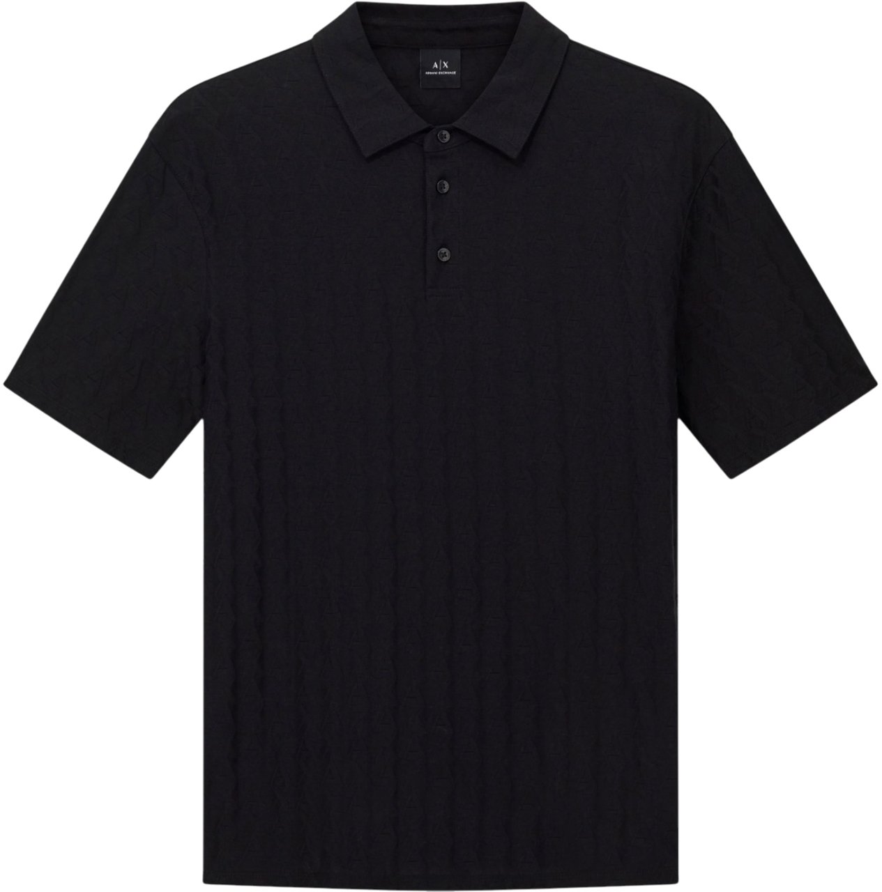 Armani Exchange Heren Polo Zwart
