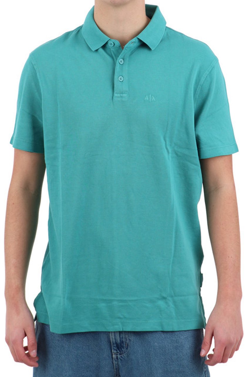 Armani Exchange T-Shirts And Polos Green Groen
