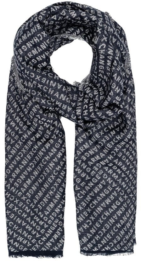 Armani Exchange Armani Exchange Men Scarf Blauw