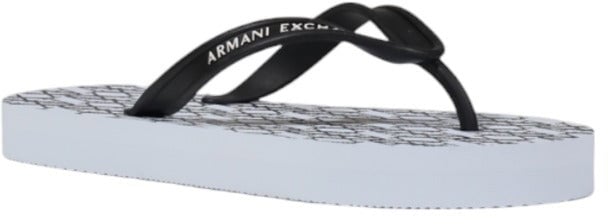 Armani Exchange Women Flip Flops Wit