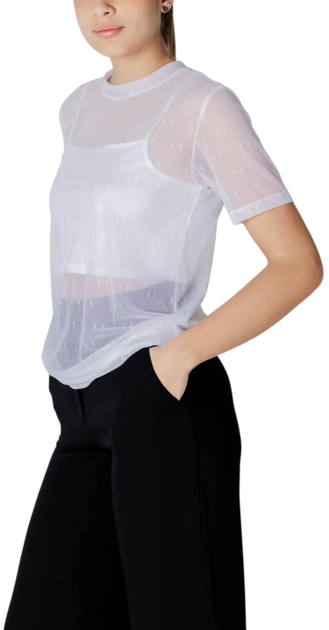 Armani Exchange Women T-Shirt Wit