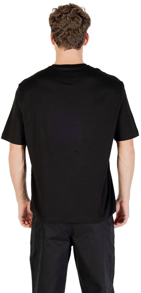 Armani Exchange Black Cotton Sportswear Zwart