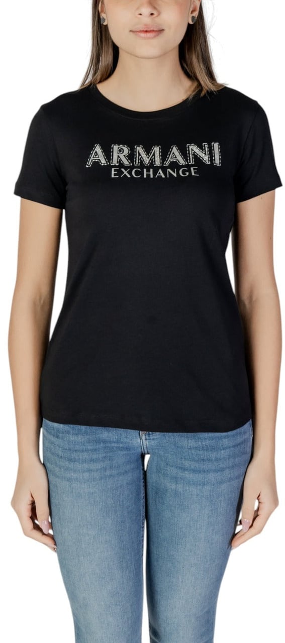 Armani Exchange Women T-Shirt Zwart
