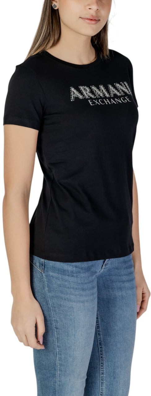 Armani Exchange Women T-Shirt Zwart