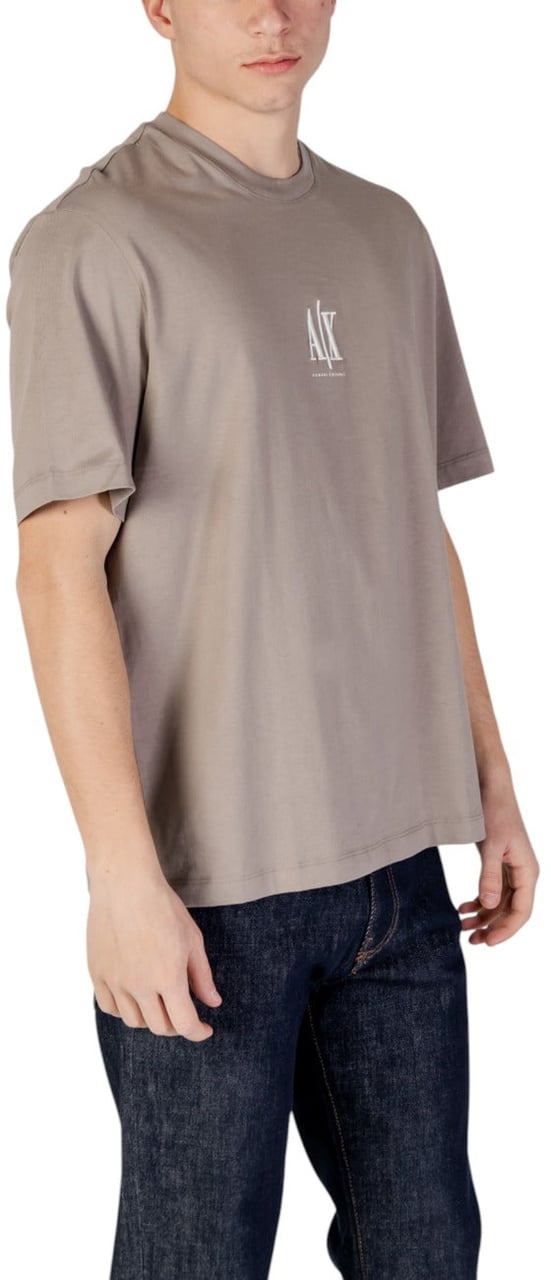 Armani Exchange Men T-Shirt Beige