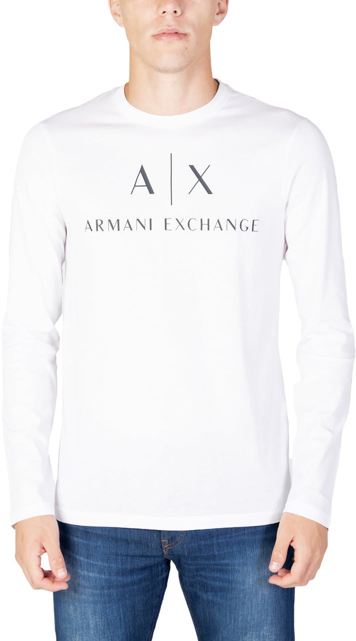 Armani Exchange Men T-Shirt Wit