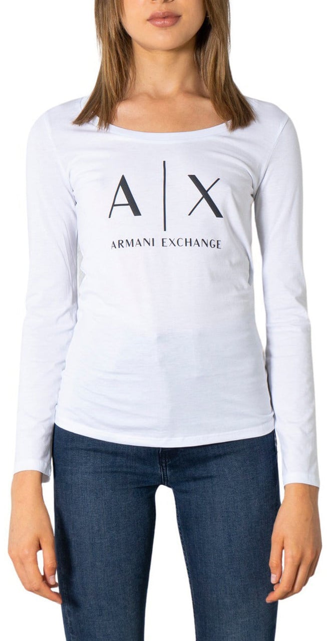 Armani Exchange Women T-Shirt Wit