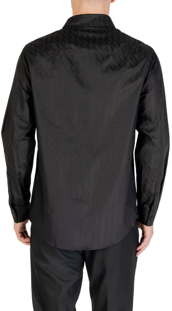 Armani Exchange Men Shirt Zwart