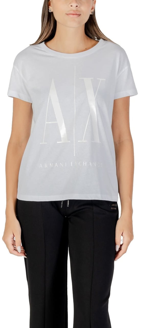 Armani Exchange Women T-Shirt Wit