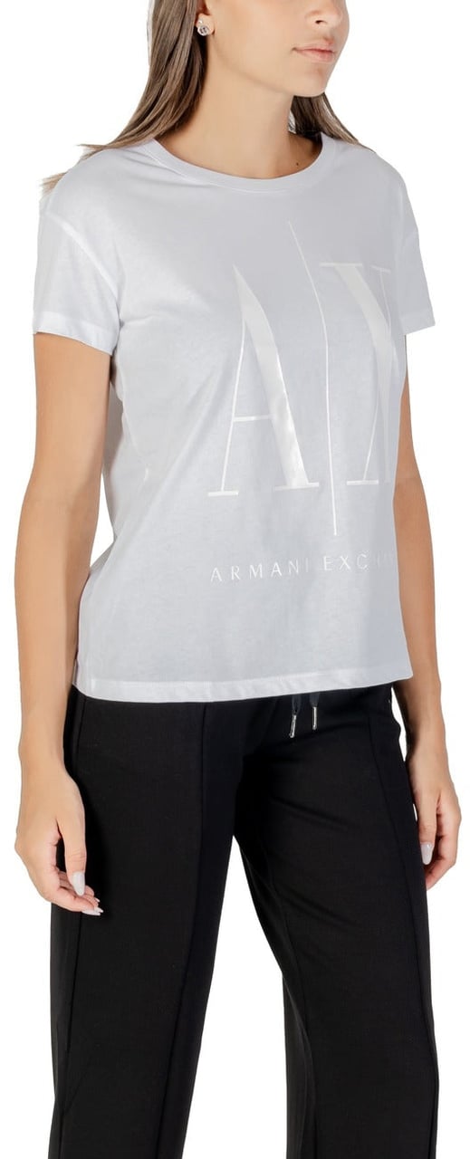Armani Exchange Women T-Shirt Wit