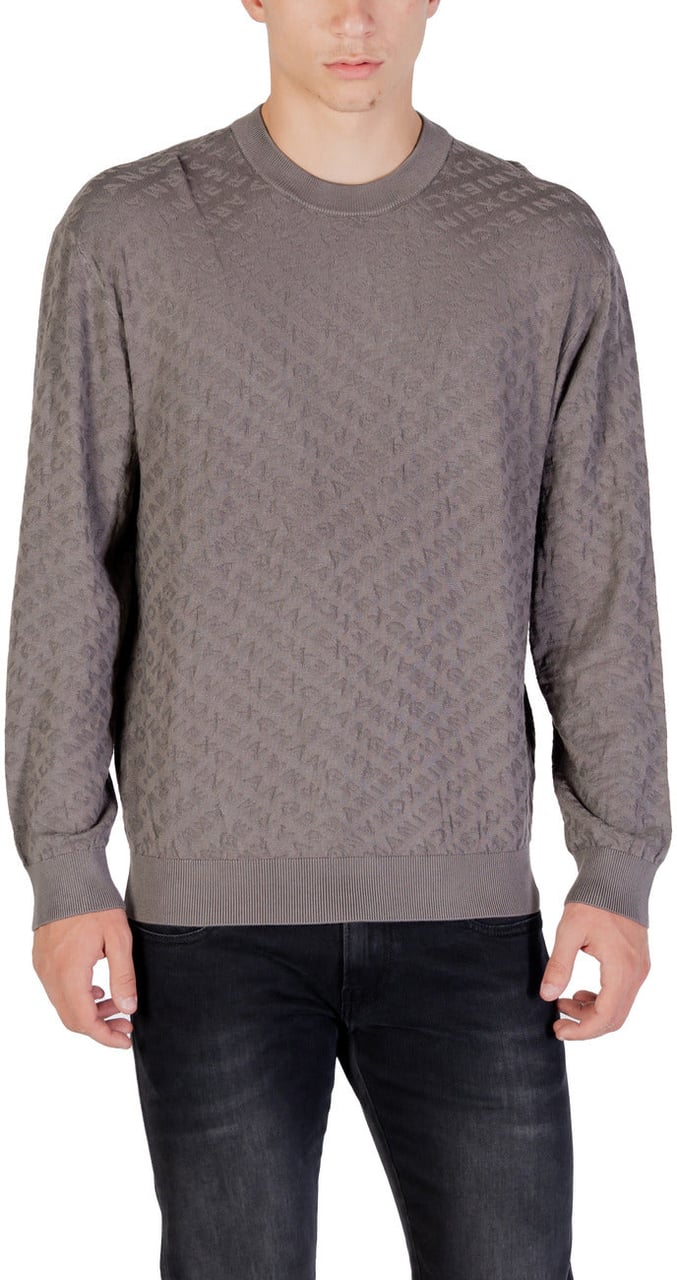 Armani Exchange Men Knitwear Grijs