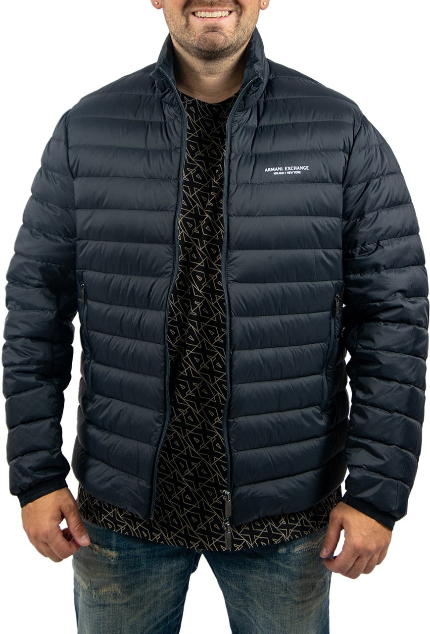 Armani Exchange Down Jacket Blauw