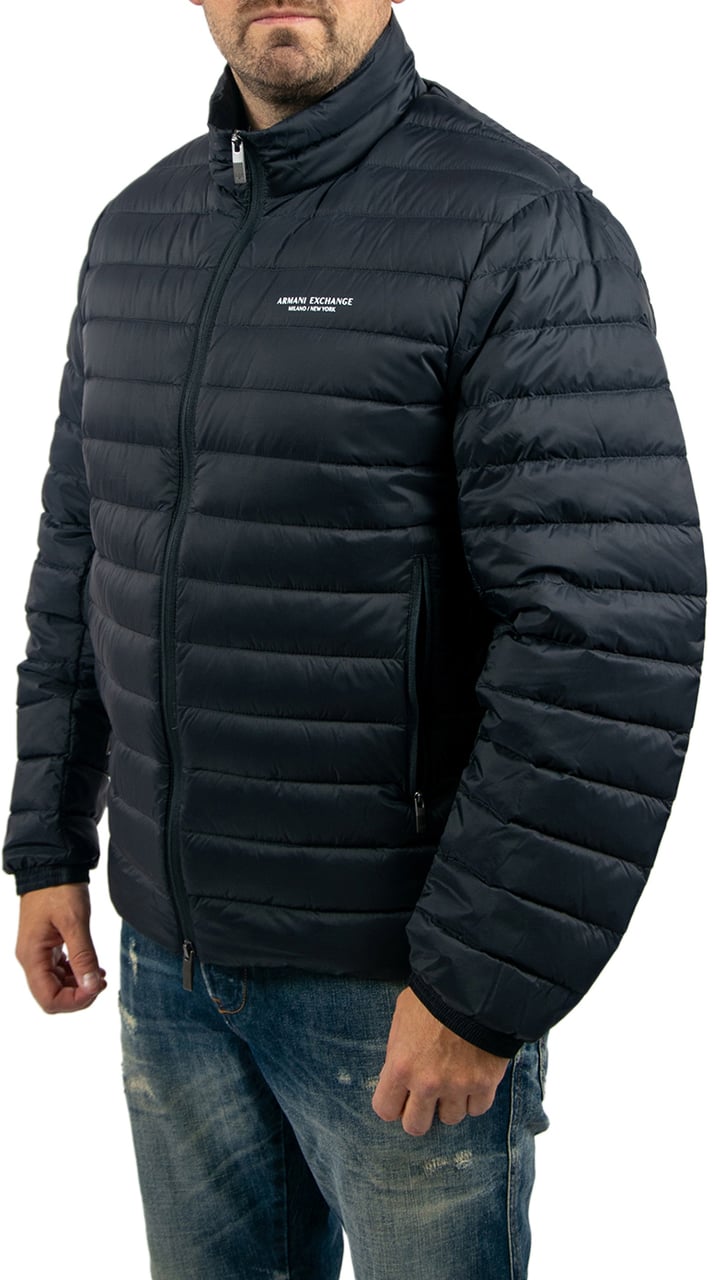 Armani Exchange Down Jacket Blauw