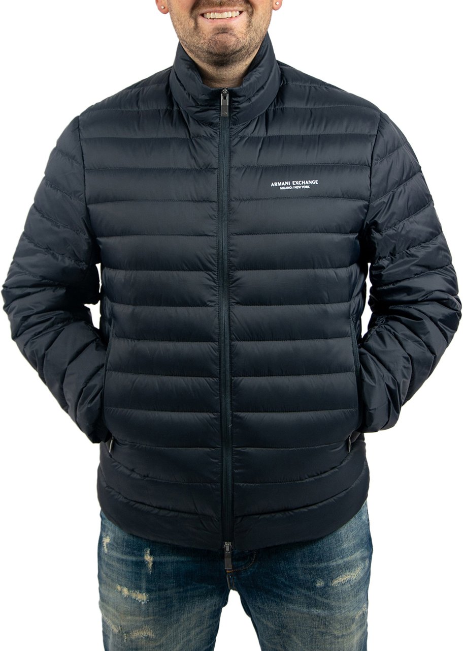 Armani Exchange Down Jacket Blauw