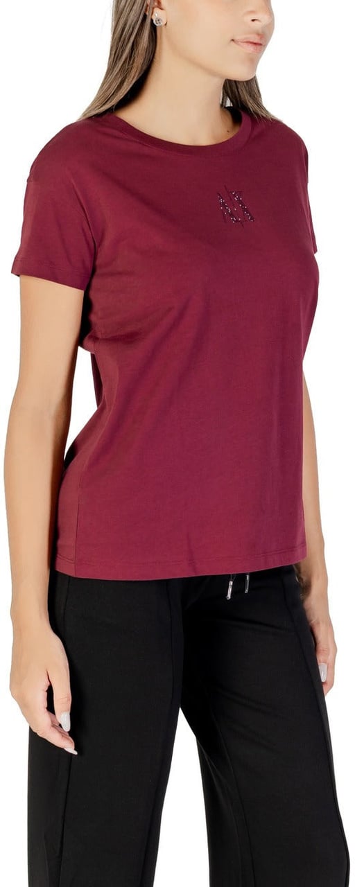 Armani Exchange Armani Exchange Women T-Shirt Maroon