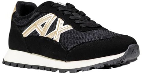 Armani Exchange Bicolor Polyester Athletic Sneakers Divers