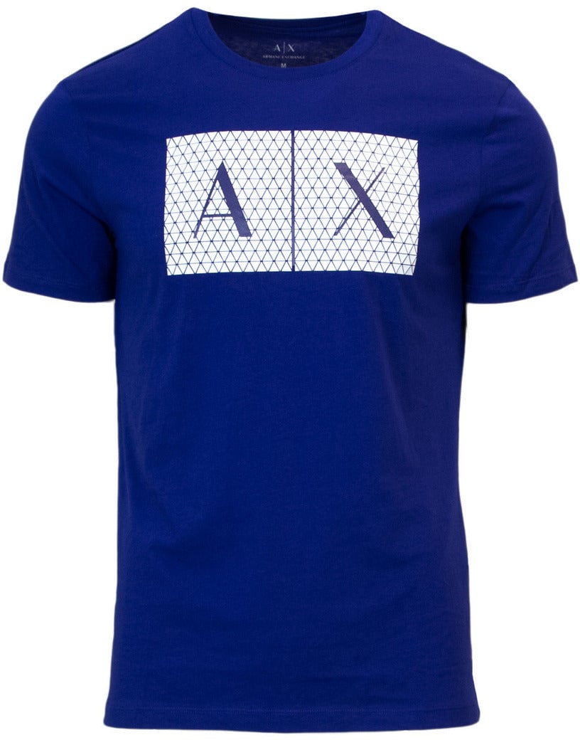 Armani Exchange Men T-Shirt Blauw