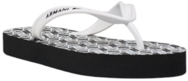 Armani Exchange Women Flip Flops Zwart