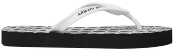 Armani Exchange Women Flip Flops Zwart