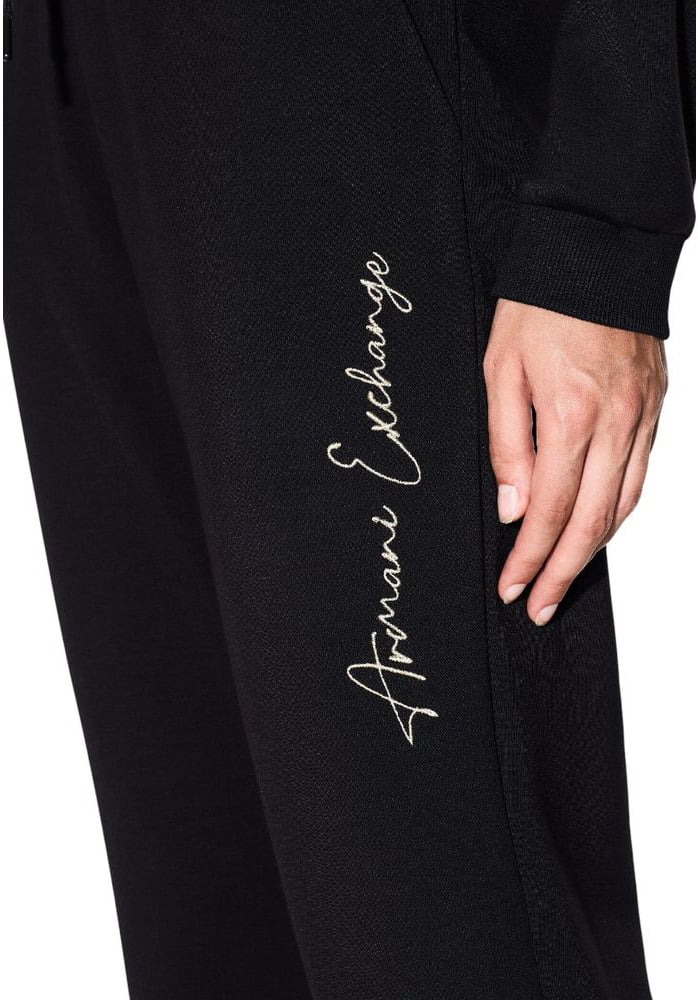 Armani Exchange Bicolor Viscose Joggers (Workout Pants) Divers