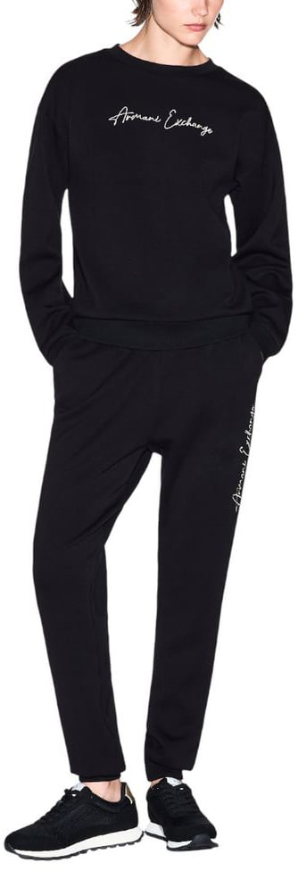 Armani Exchange Bicolor Viscose Joggers (Workout Pants) Divers