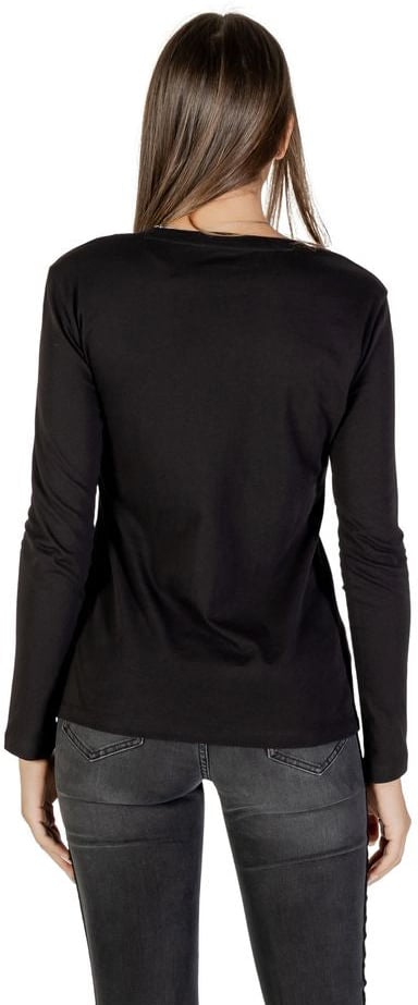 Armani Exchange Bicolor Cotton Long Sleeve T-Shirt Divers