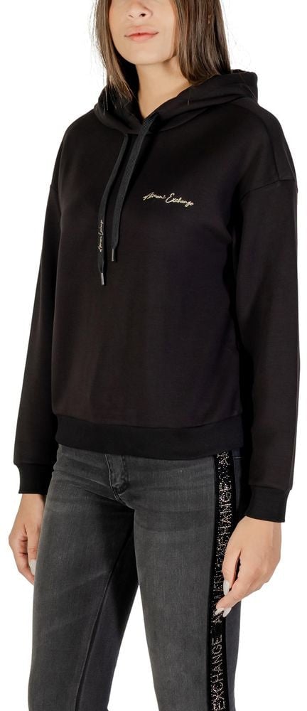 Armani Exchange Armani Exchange Bicolor Viscose Hoodie Divers