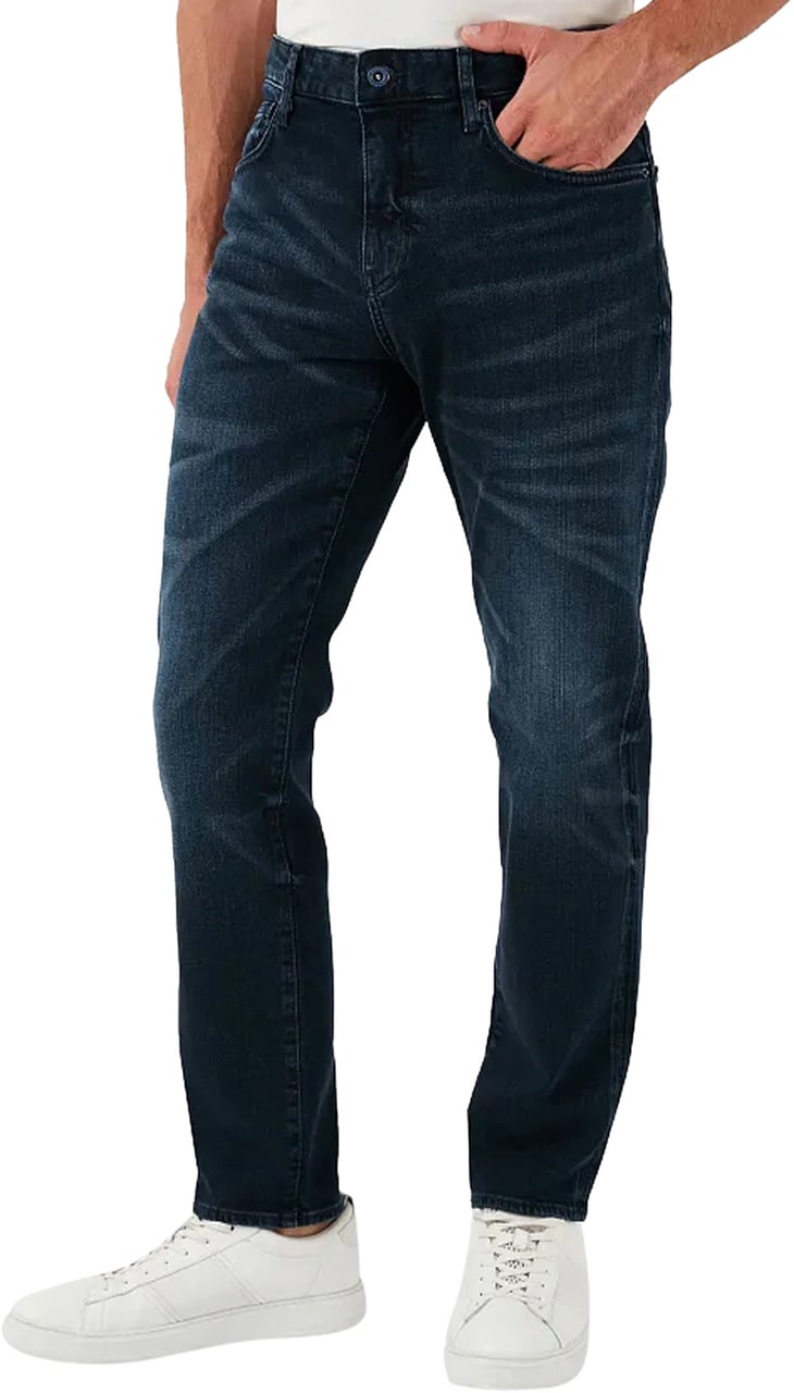 Armani Exchange Trousers Blue Blauw