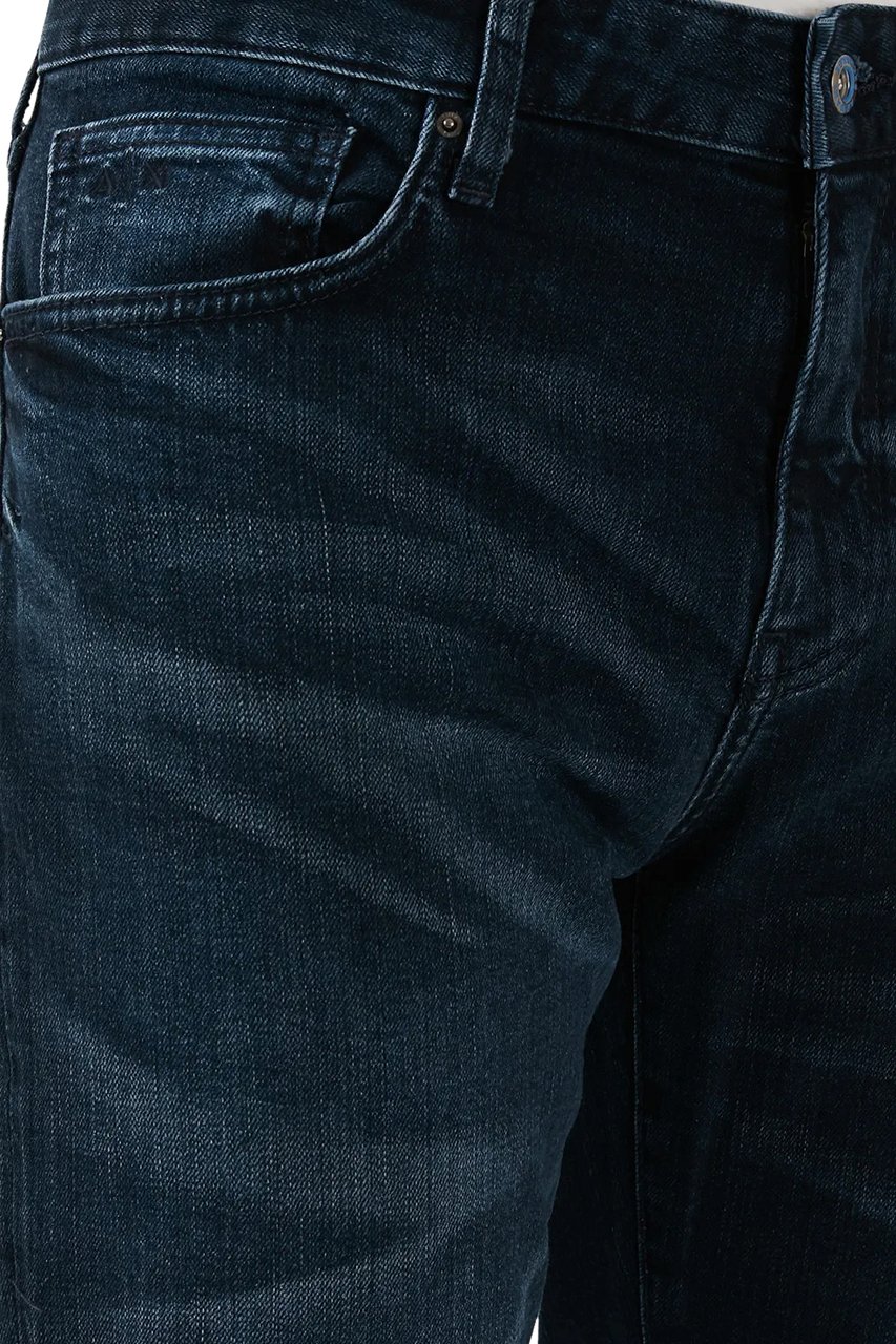 Armani Exchange Trousers Blue Blauw