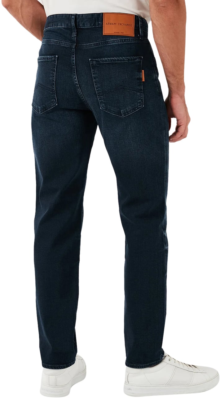 Armani Exchange Trousers Blue Blauw