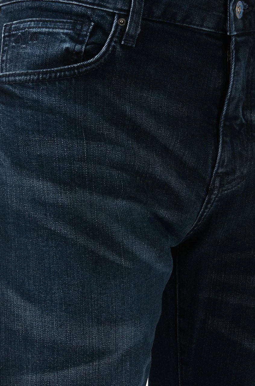 Armani Exchange Trousers Blue Blauw
