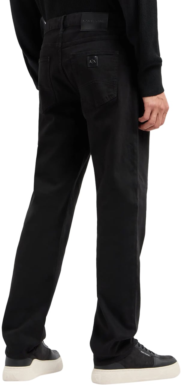 Armani Exchange Trousers Black Zwart