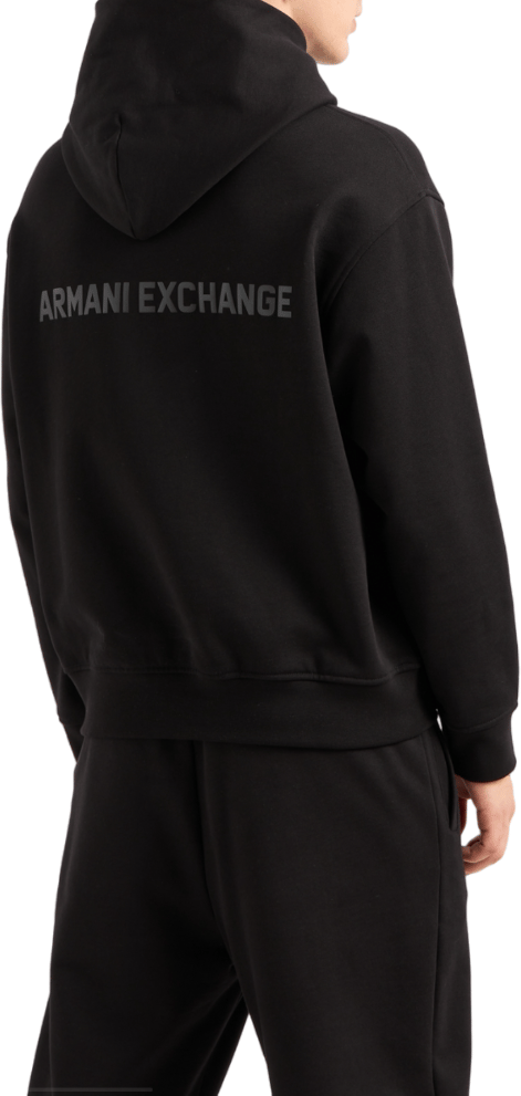 Armani Exchange Hoodie Zwart