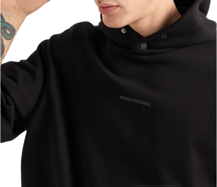 Armani Exchange Hoodie Zwart