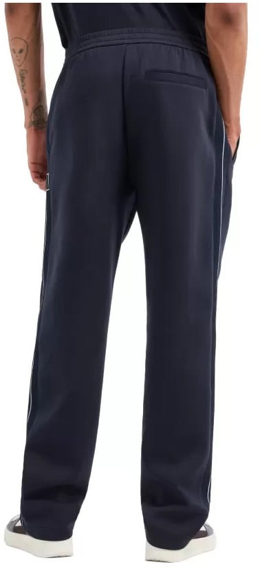 Armani Exchange Trousers Blue Blauw