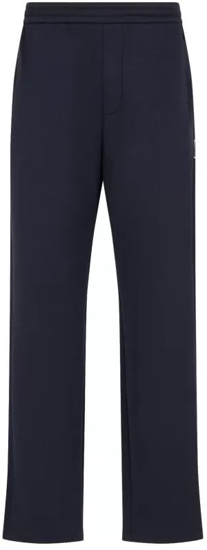 Armani Exchange Trousers Blue Blauw
