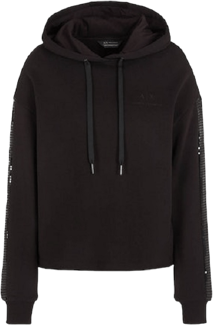 Armani Exchange Hoodie Armani Exchange Zwart