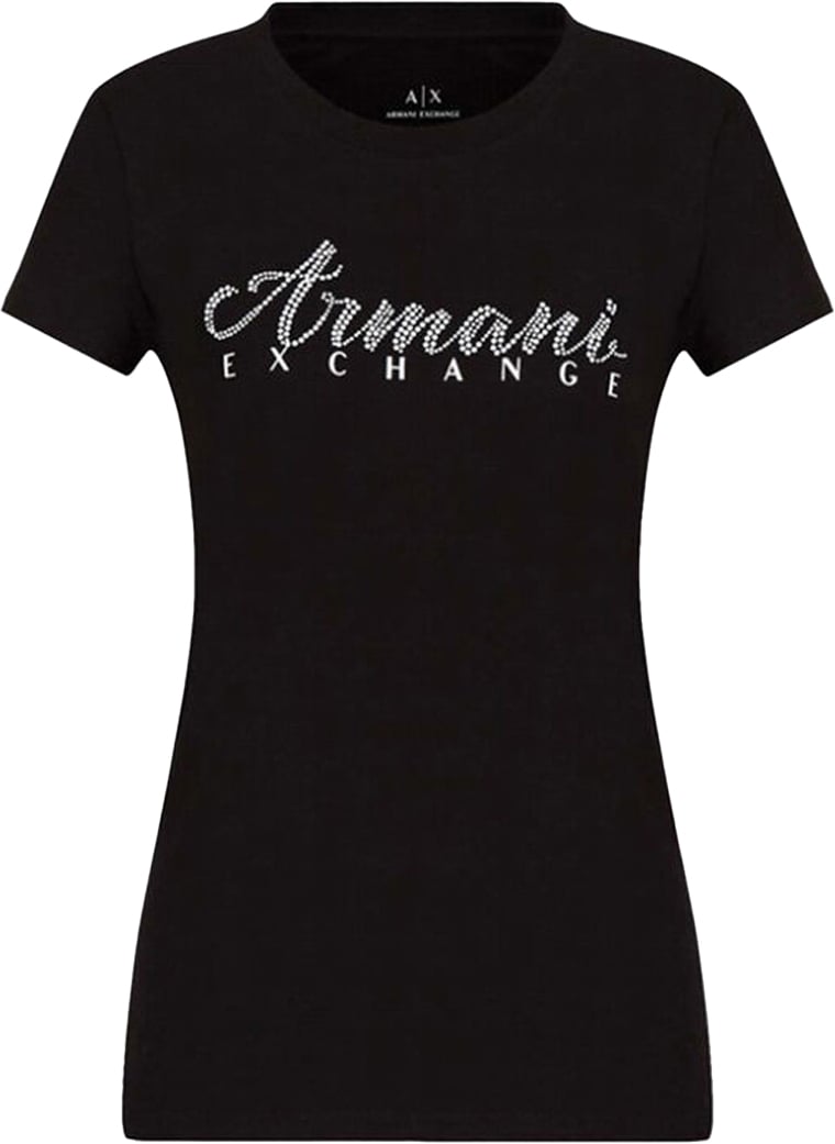 Armani Exchange T-Shirts And Polos Black Zwart