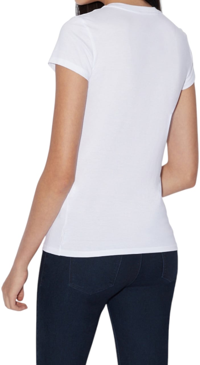 Armani Exchange T-Shirts And Polos Bianco Wit
