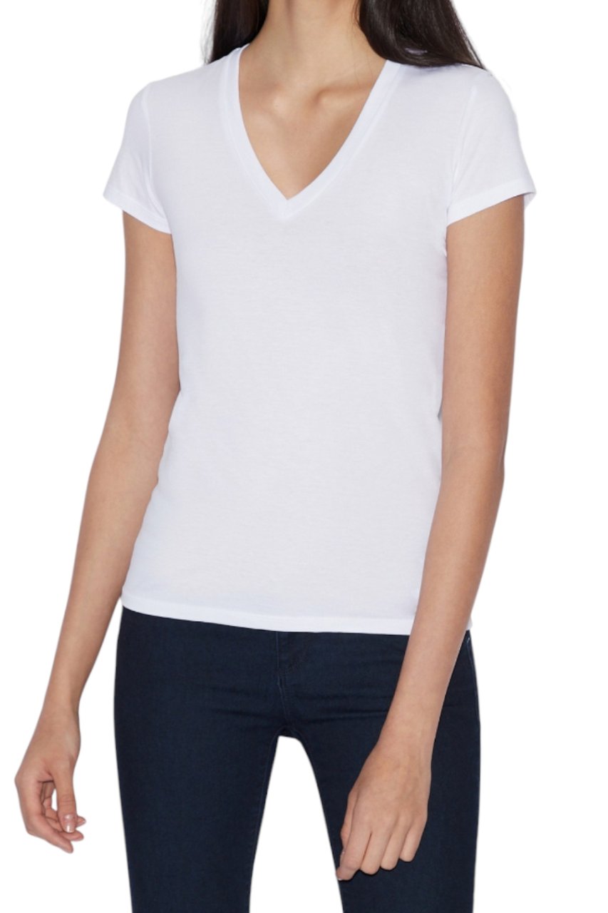 Armani Exchange T-Shirts And Polos White Wit